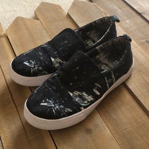 Toms Star Wars edition slip on shoes